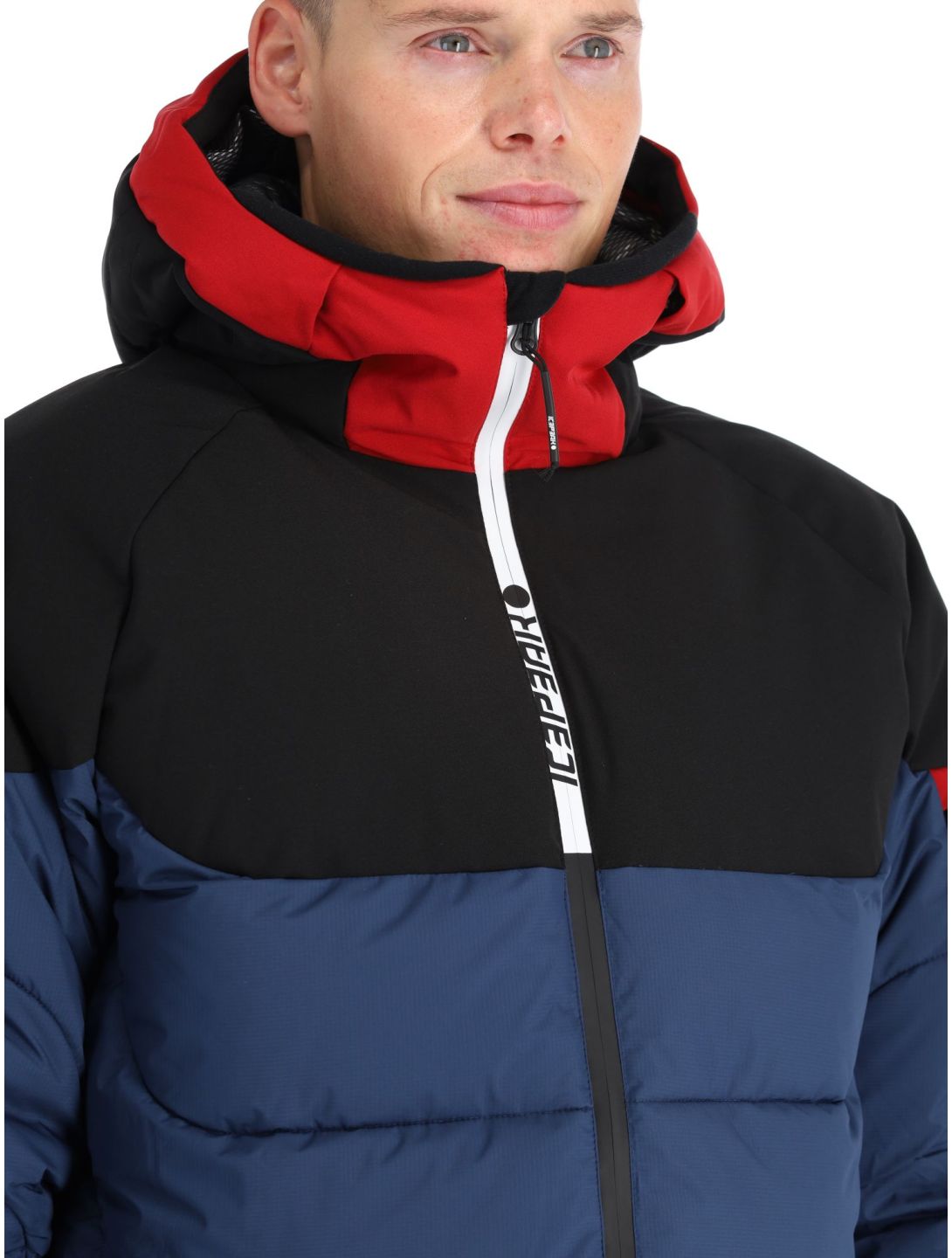 Icepeak, Edgerton ski-jas heren Dark Blue blauw, zwart 