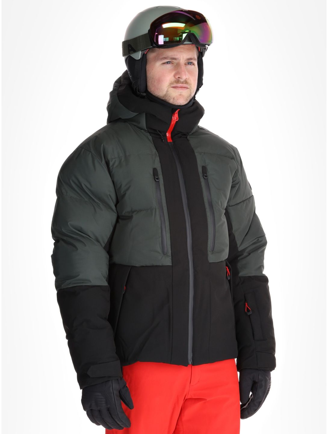 Icepeak, Edgerton ski-jas heren Dark Olive groen 