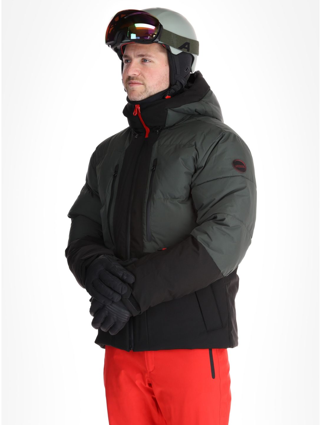 Icepeak, Edgerton ski-jas heren Dark Olive groen 