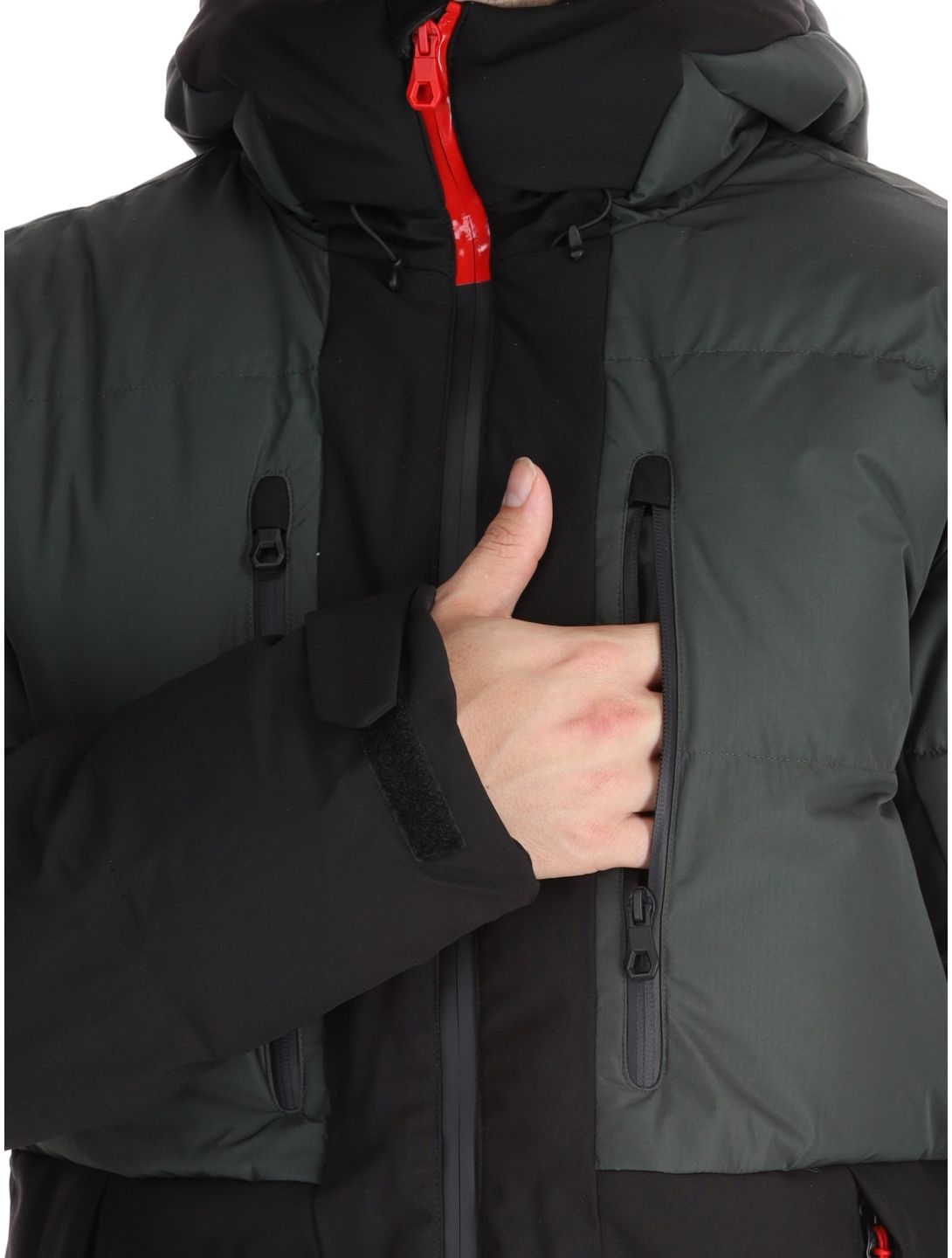 Icepeak, Edgerton ski-jas heren Dark Olive groen 