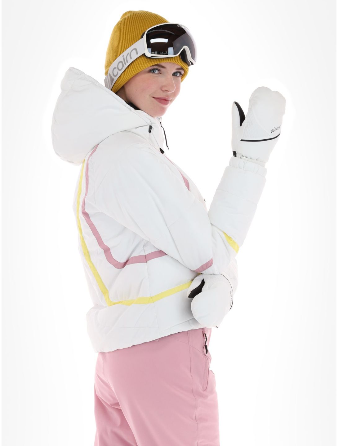 Icepeak, Egypt ski-jas dames Optic White wit 