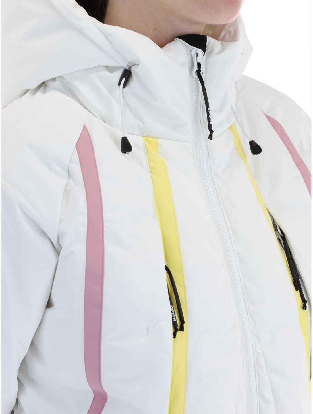 Icepeak, Egypt ski-jas dames Optic White wit 