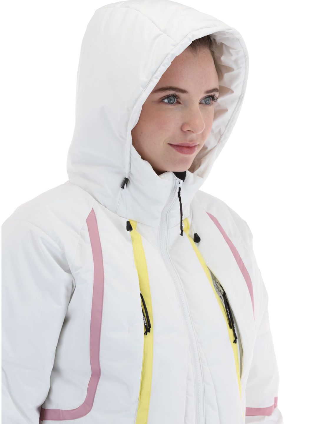 Icepeak, Egypt ski-jas dames Optic White wit 