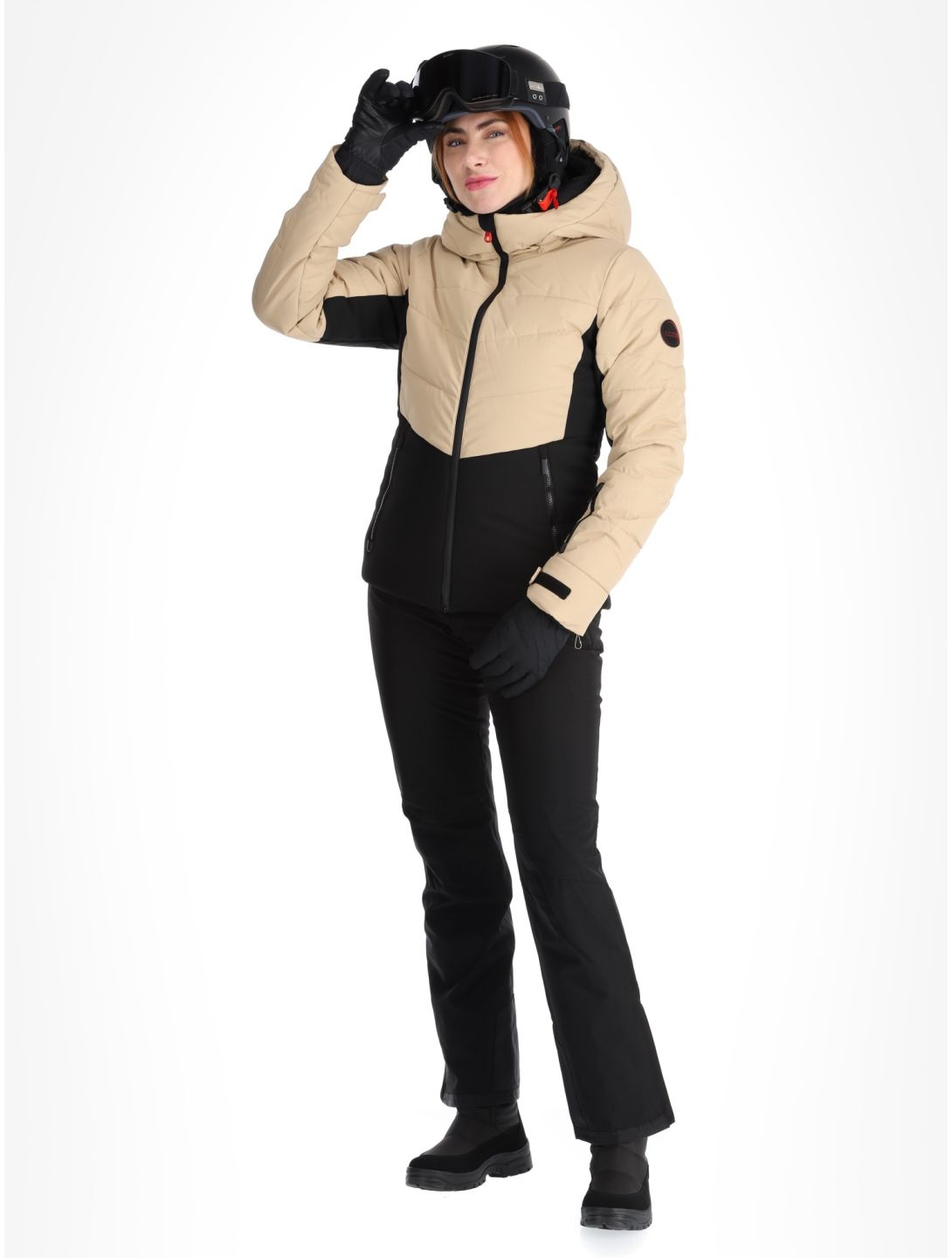 Icepeak, Electra ski-jas dames Beige beige 