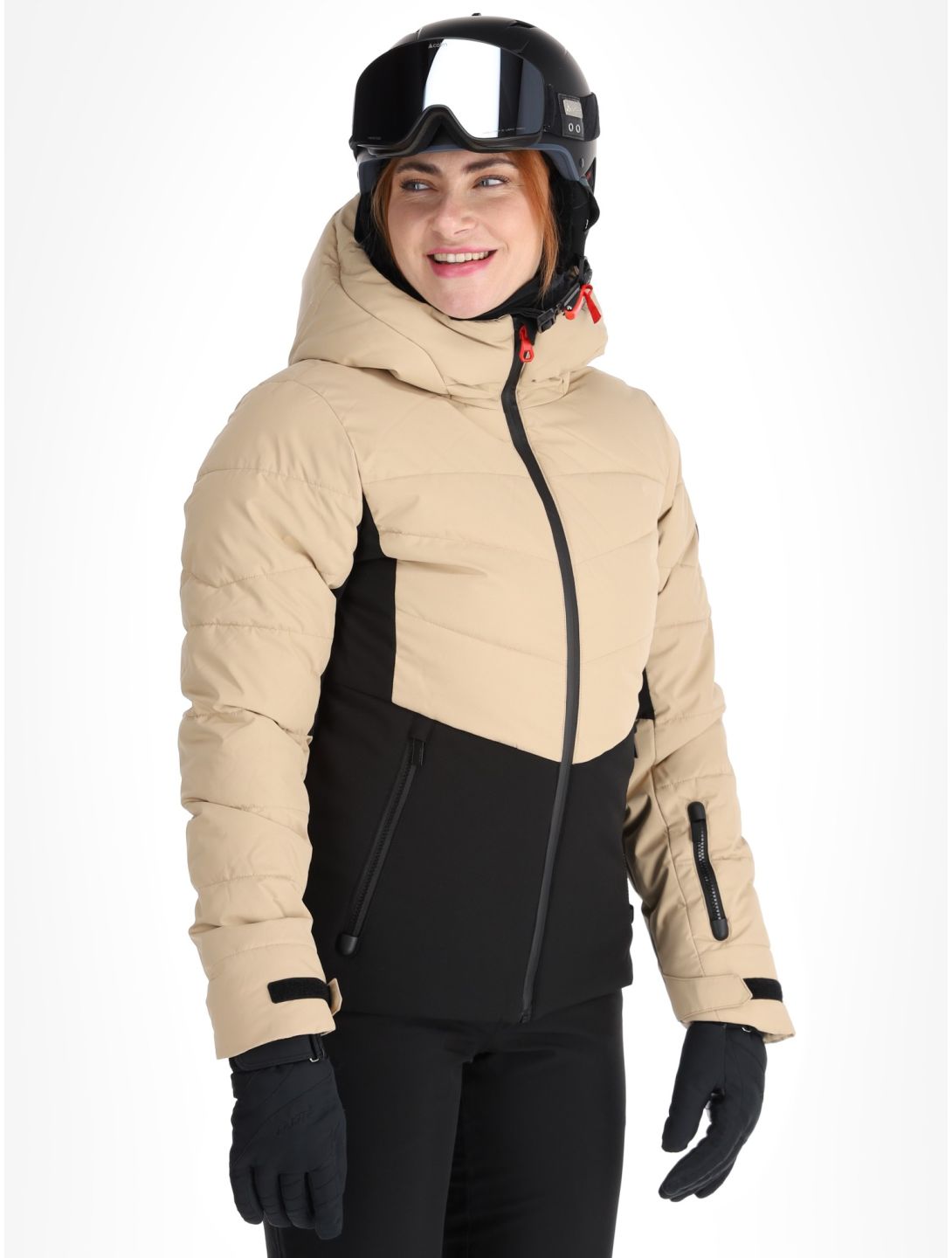 Icepeak, Electra ski-jas dames Beige beige 