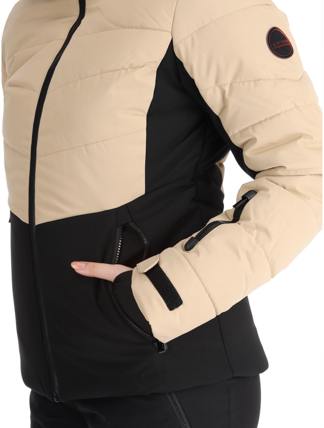 Icepeak, Electra ski-jas dames Beige beige 