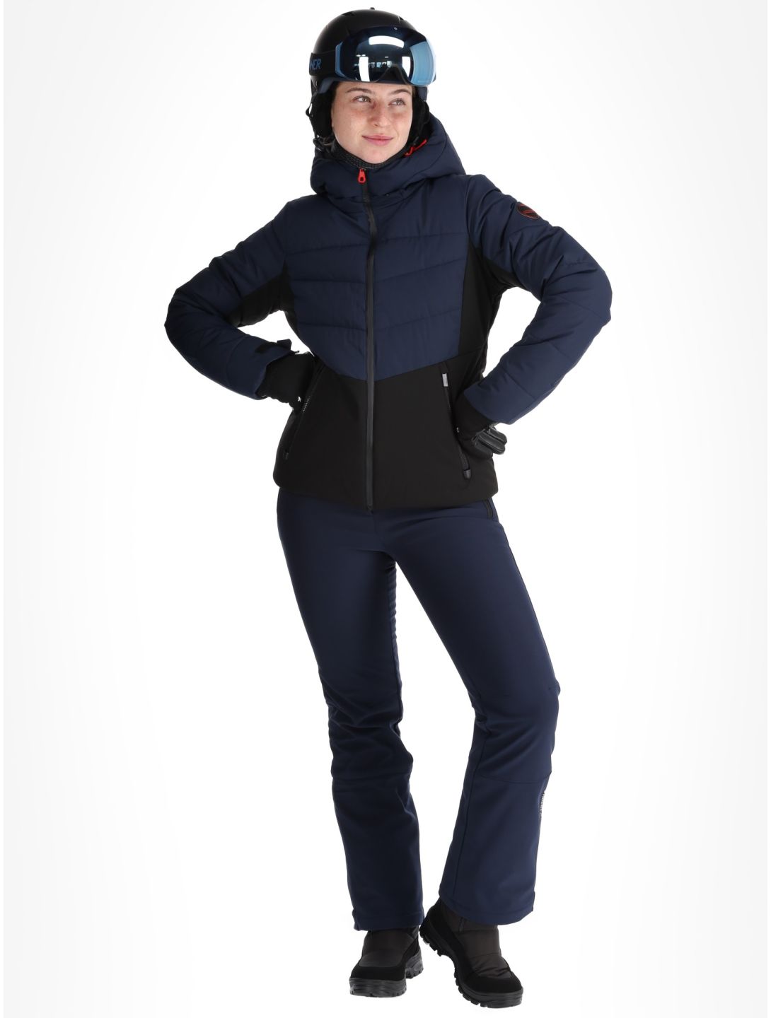 Icepeak, Electra ski-jas dames Dark Blue blauw 