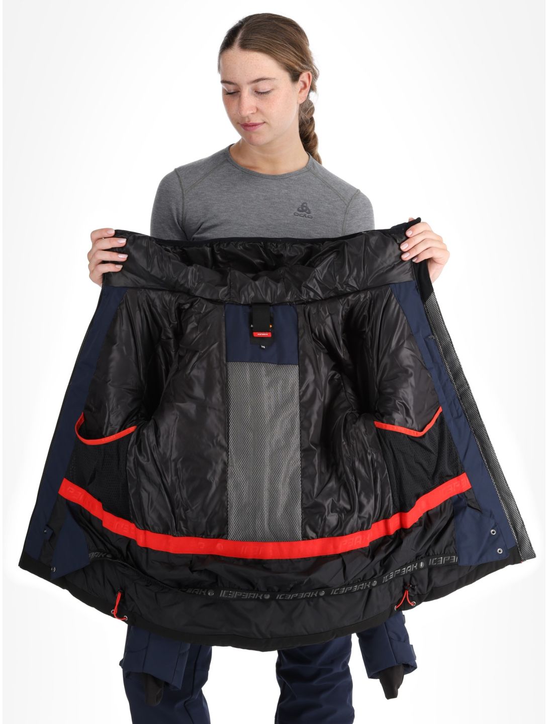 Icepeak, Electra ski-jas dames Dark Blue blauw 