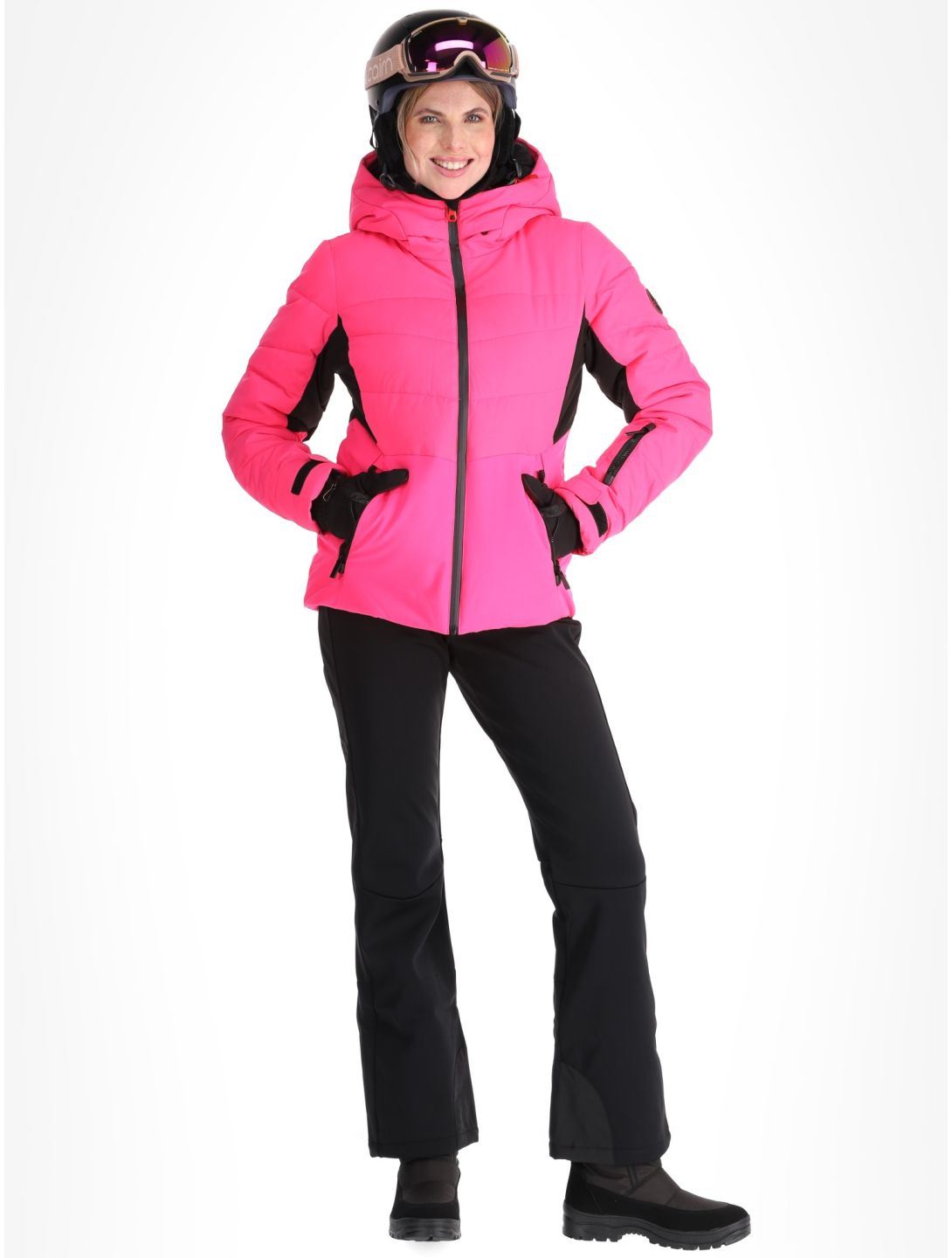 Icepeak, Electra ski-jas dames Raspberry rood 