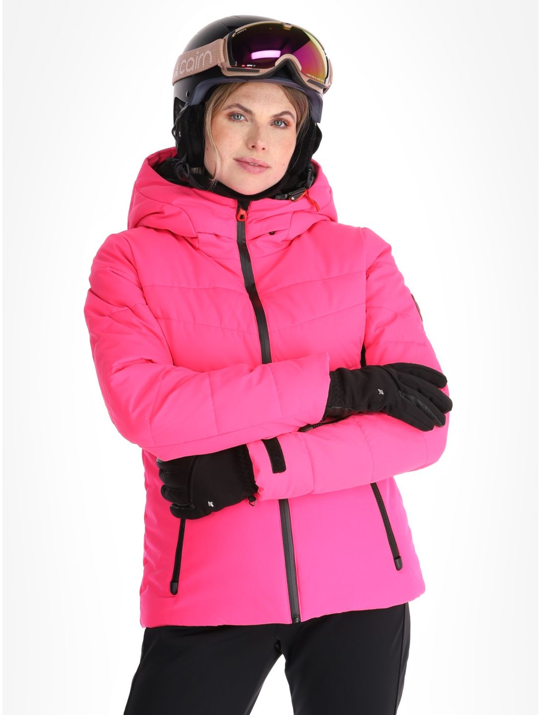 Icepeak, Electra ski-jas dames Raspberry rood 