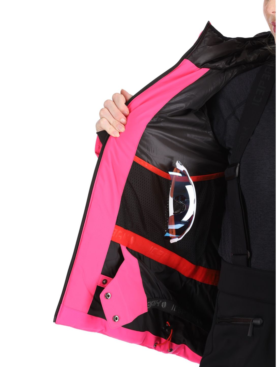 Icepeak, Electra ski-jas dames Raspberry rood 