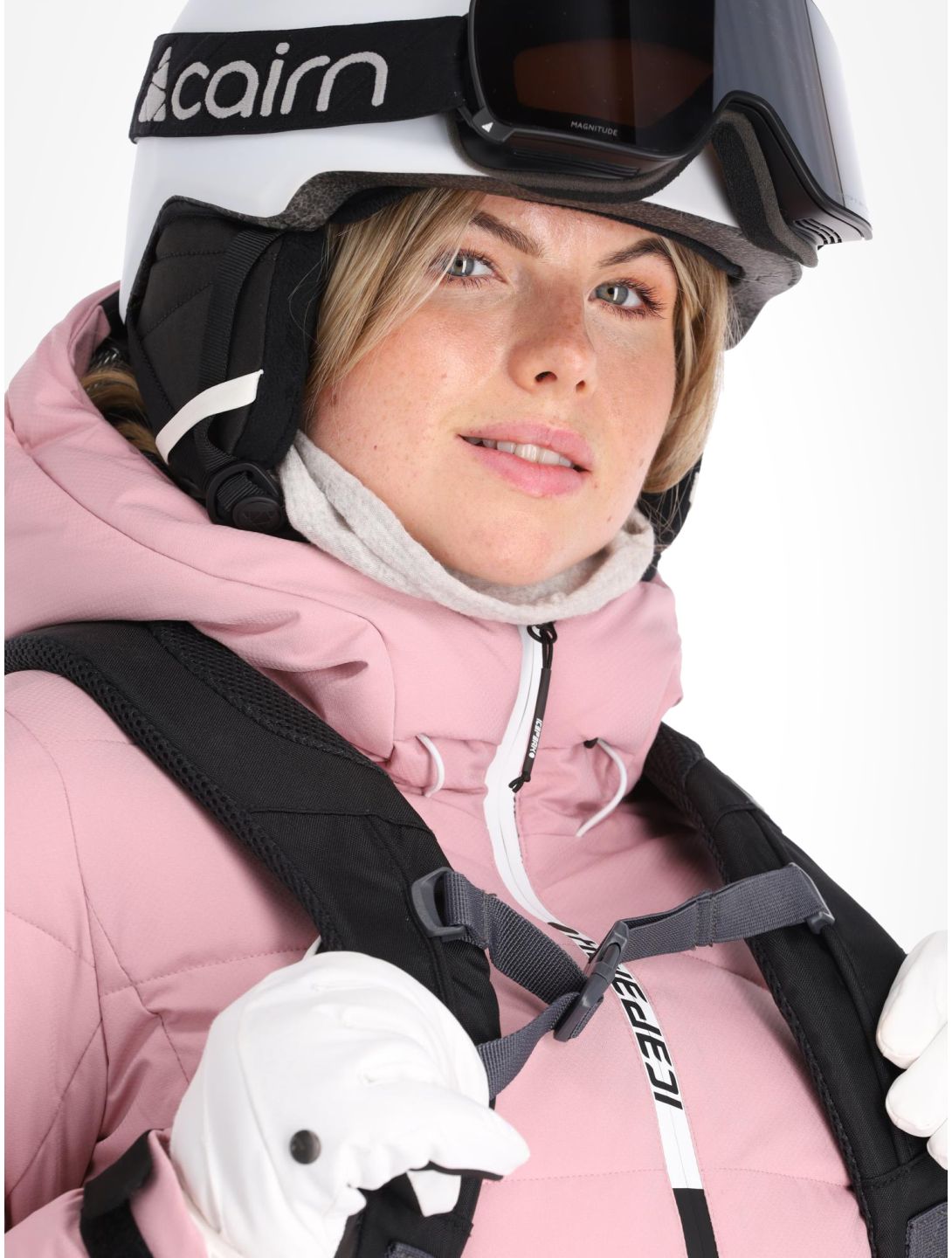 Icepeak, Electra ski-jas dames Lavender roze, zwart 