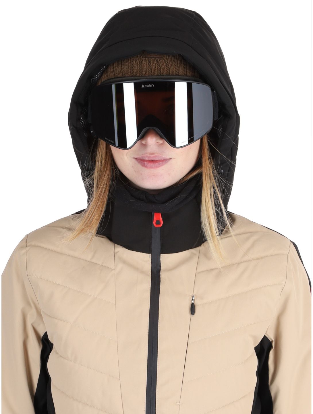 Icepeak, Eleele ski-jas dames Beige beige 