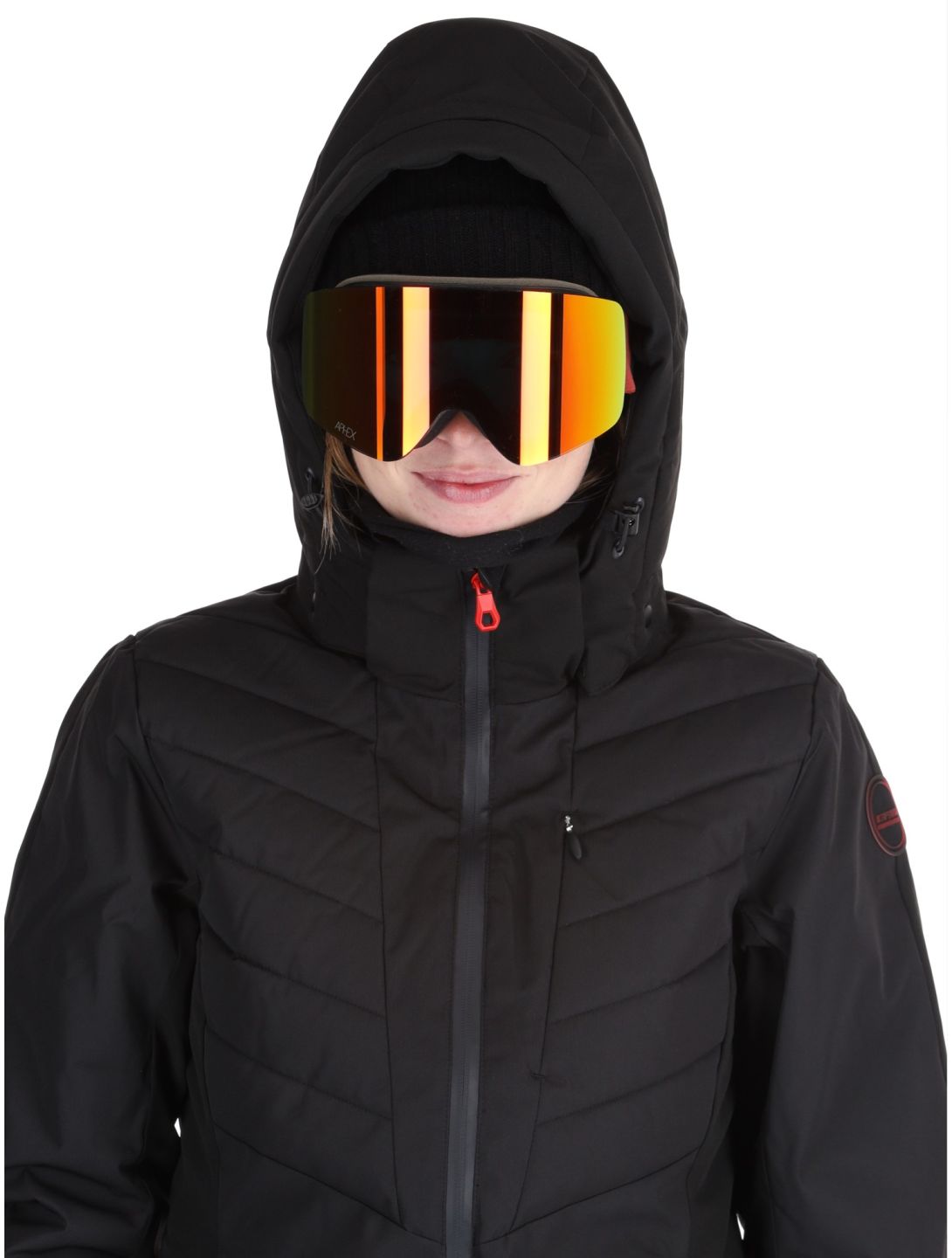 Icepeak, Eleele ski-jas dames Black zwart 