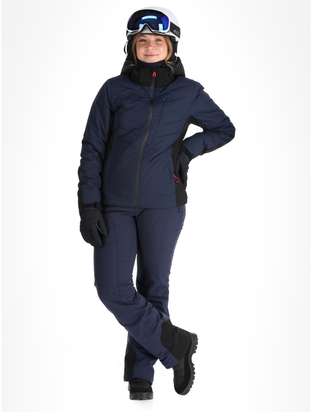 Icepeak, Eleele ski-jas dames Dark Blue blauw 