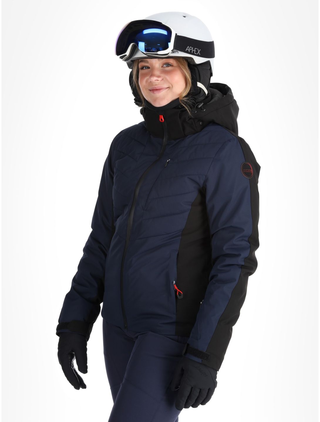 Icepeak, Eleele ski-jas dames Dark Blue blauw 