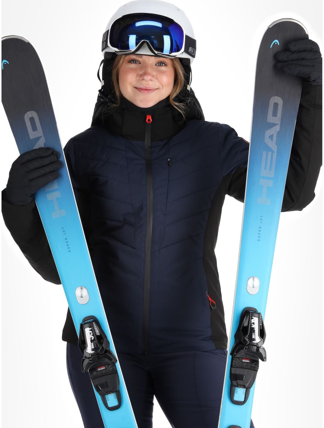 Icepeak, Eleele ski-jas dames Dark Blue blauw 