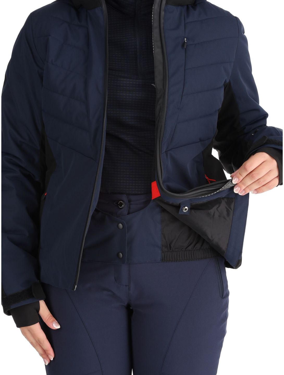 Icepeak, Eleele ski-jas dames Dark Blue blauw 