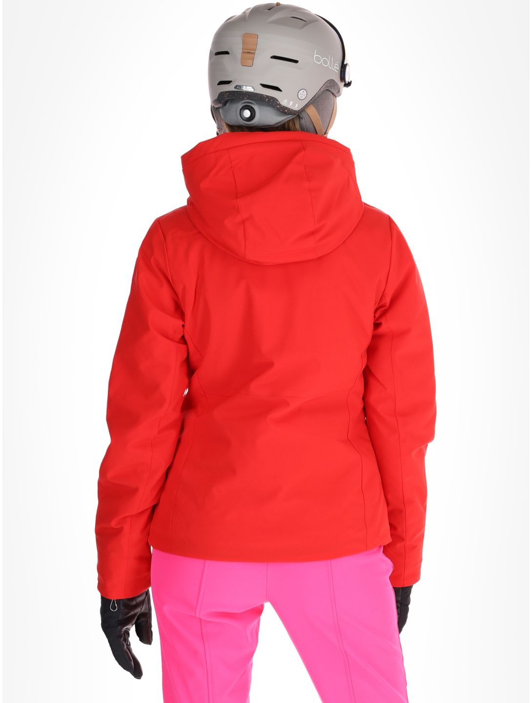 Icepeak, Eleele ski-jas dames Raspberry rood 