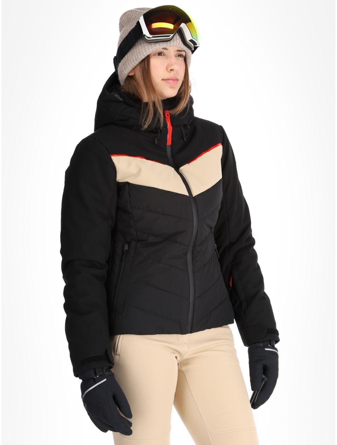 Icepeak, Elsah ski-jas dames Black zwart 