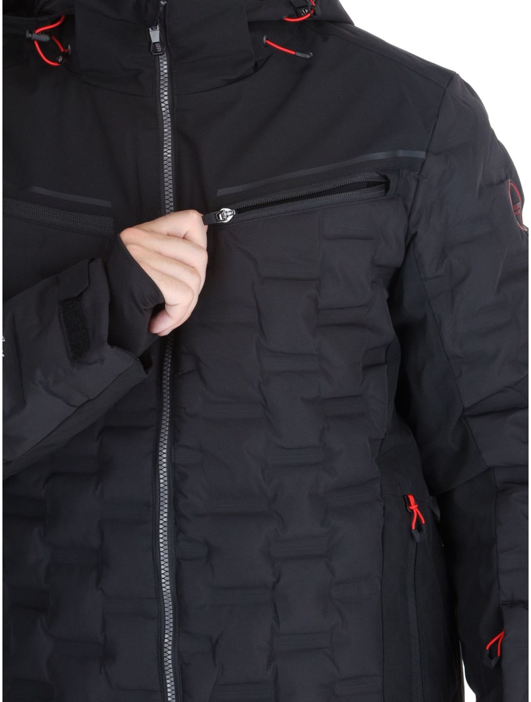 Icepeak, Emmet ski-jas heren Black zwart 