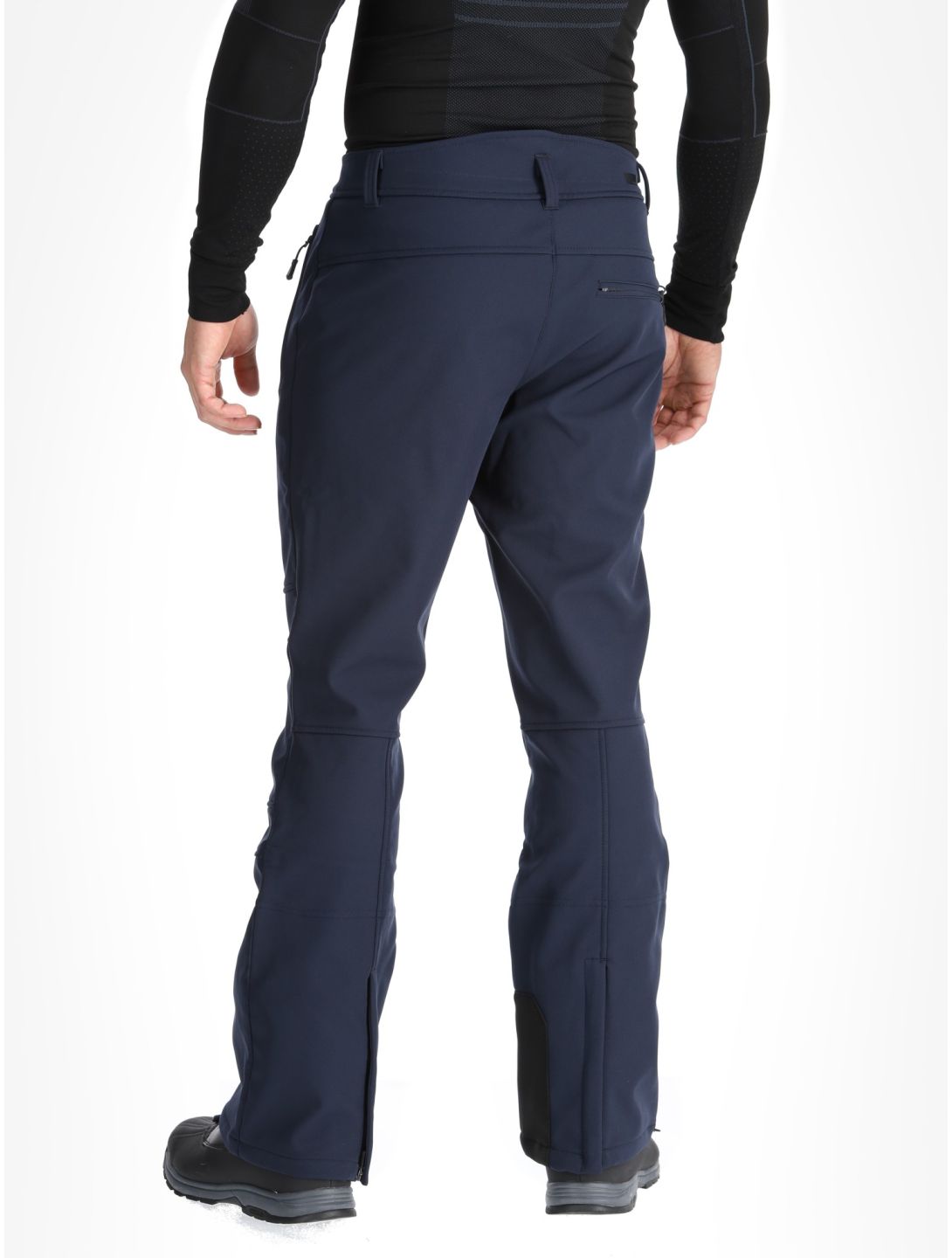 Icepeak, Erding softshell skibroek heren Dark Blue blauw 