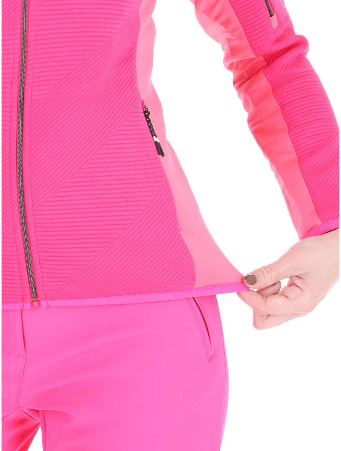 Icepeak, Ettenheim vest dames Raspberry rood 