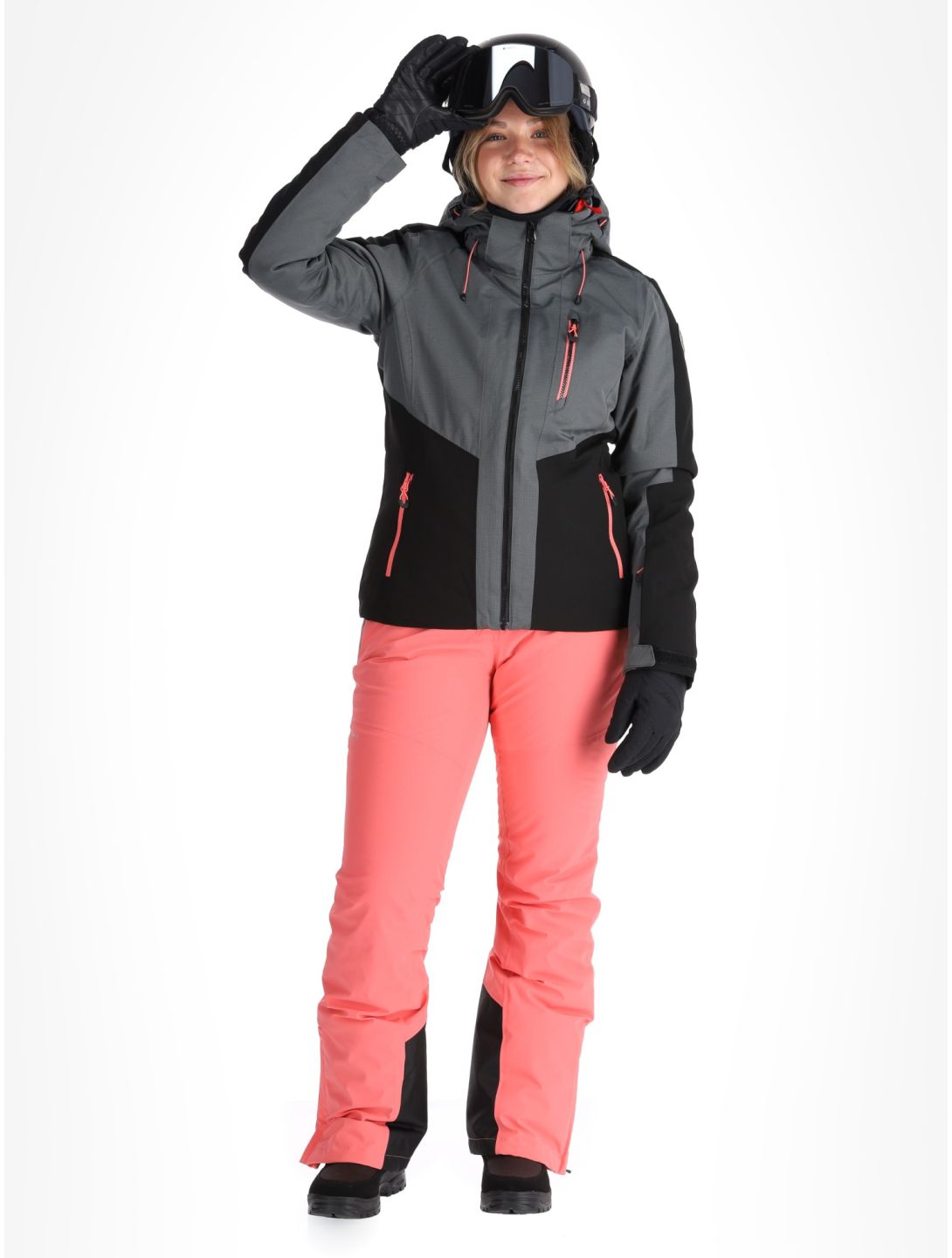 Icepeak, Faenza ski-jas dames Black zwart 