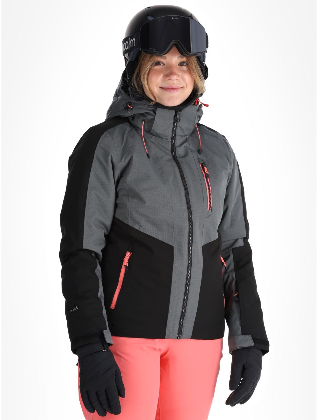 Icepeak, Faenza ski-jas dames Black zwart 