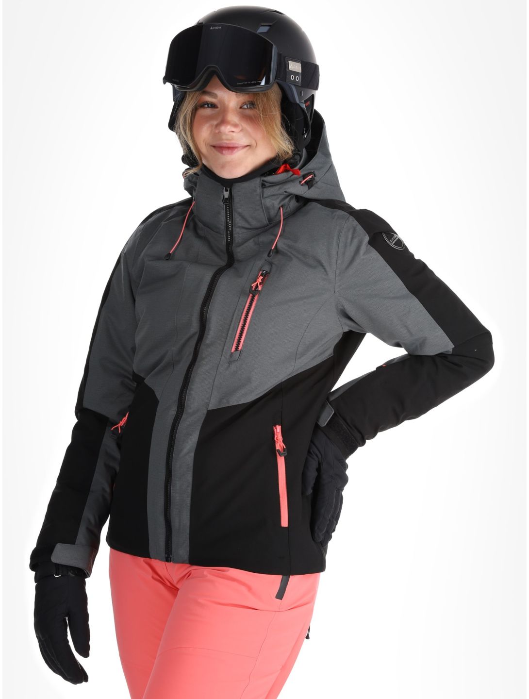 Icepeak, Faenza ski-jas dames Black zwart 