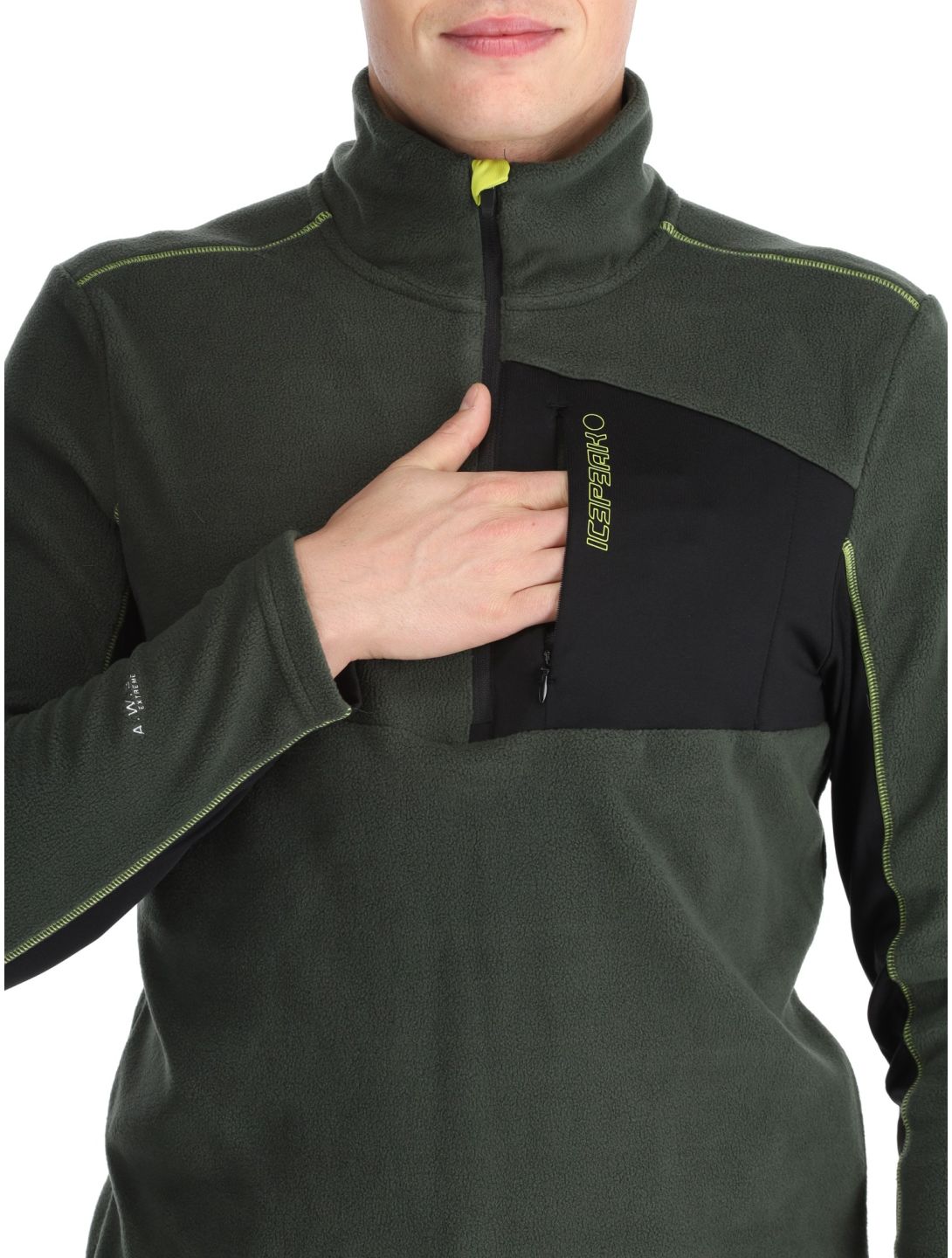 Icepeak, Fairmount skipully heren Dark Olive groen 