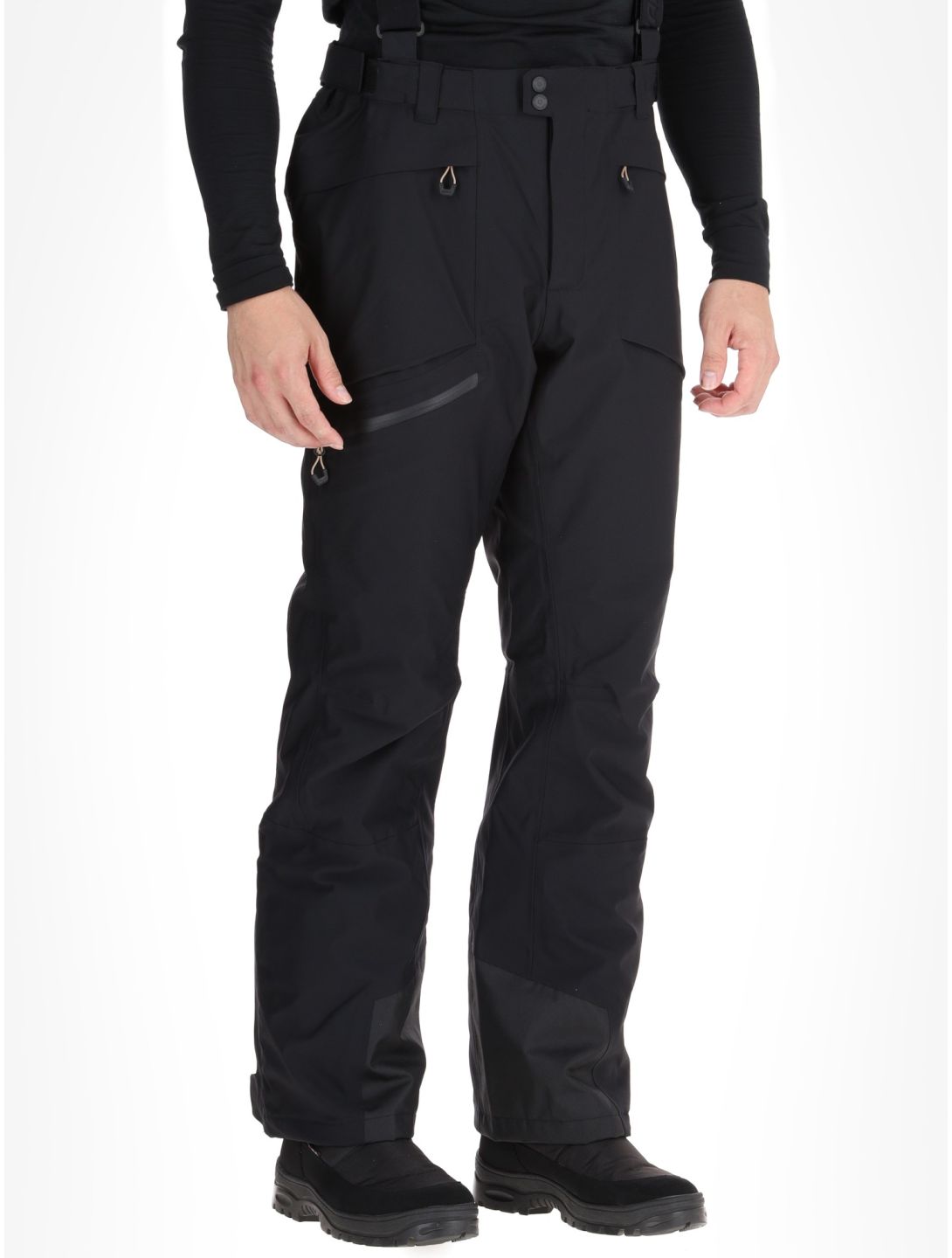 Icepeak, Farley hardshell skibroek heren Black zwart 