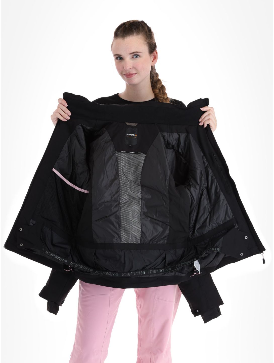 Icepeak, Fayette ski-jas dames Black zwart 