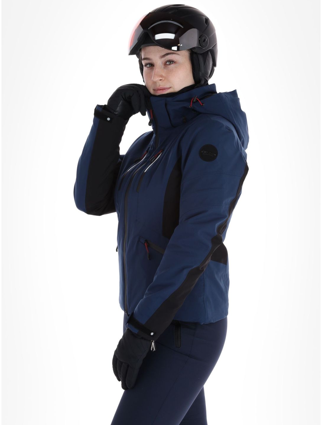 Icepeak, Fayette ski-jas dames Dark Blue blauw 