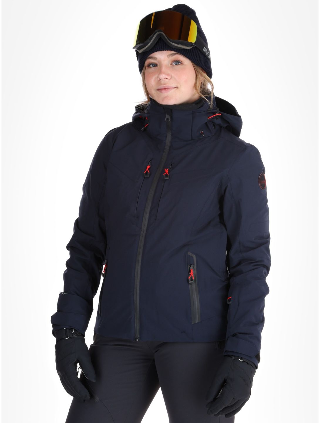 Icepeak, Fayette ski-jas dames Dark Blue blauw 