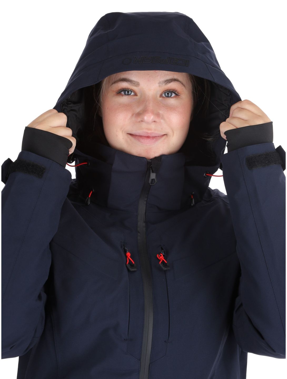 Icepeak, Fayette ski-jas dames Dark Blue blauw 