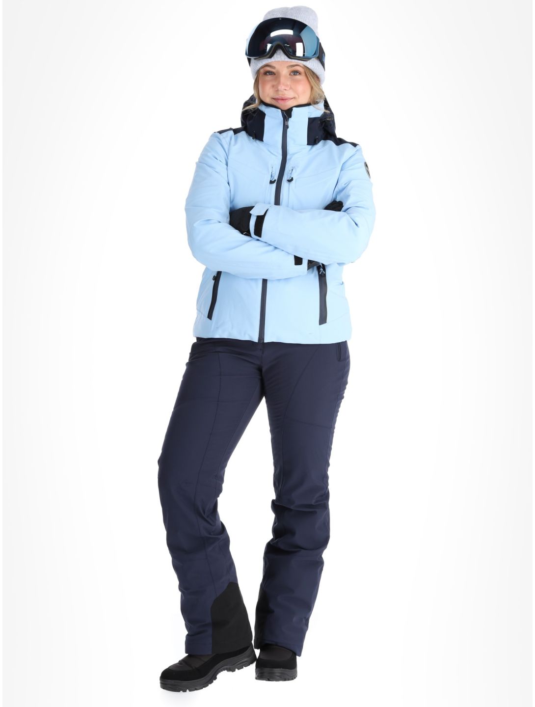 Icepeak, Fayette ski-jas dames Light Blue blauw 