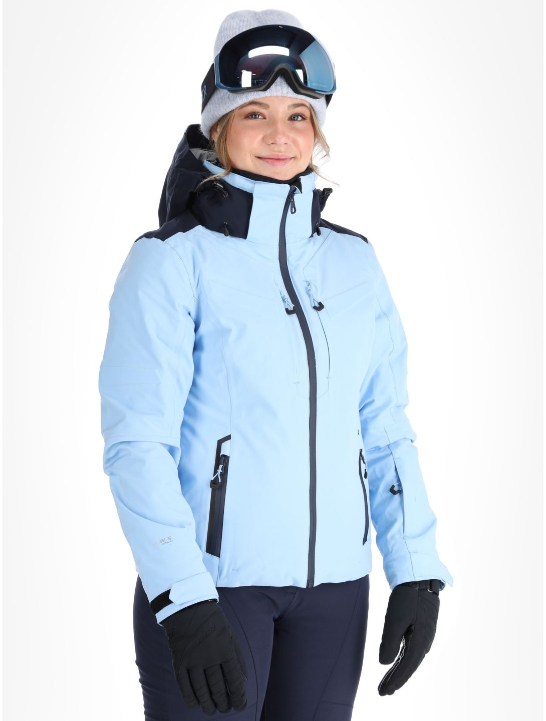 Icepeak, Fayette ski-jas dames Light Blue blauw 