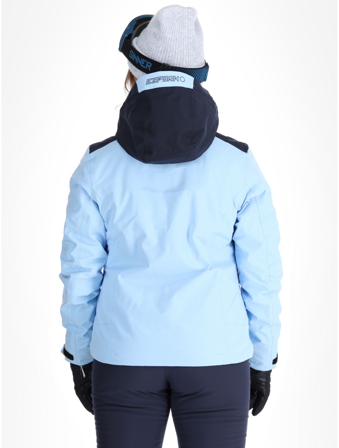 Icepeak, Fayette ski-jas dames Light Blue blauw 