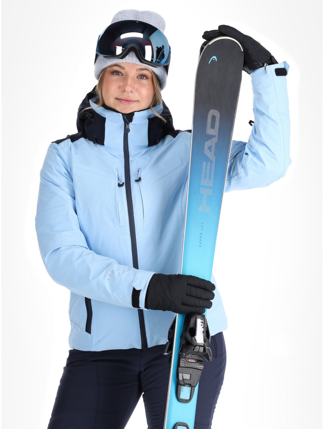 Icepeak, Fayette ski-jas dames Light Blue blauw 