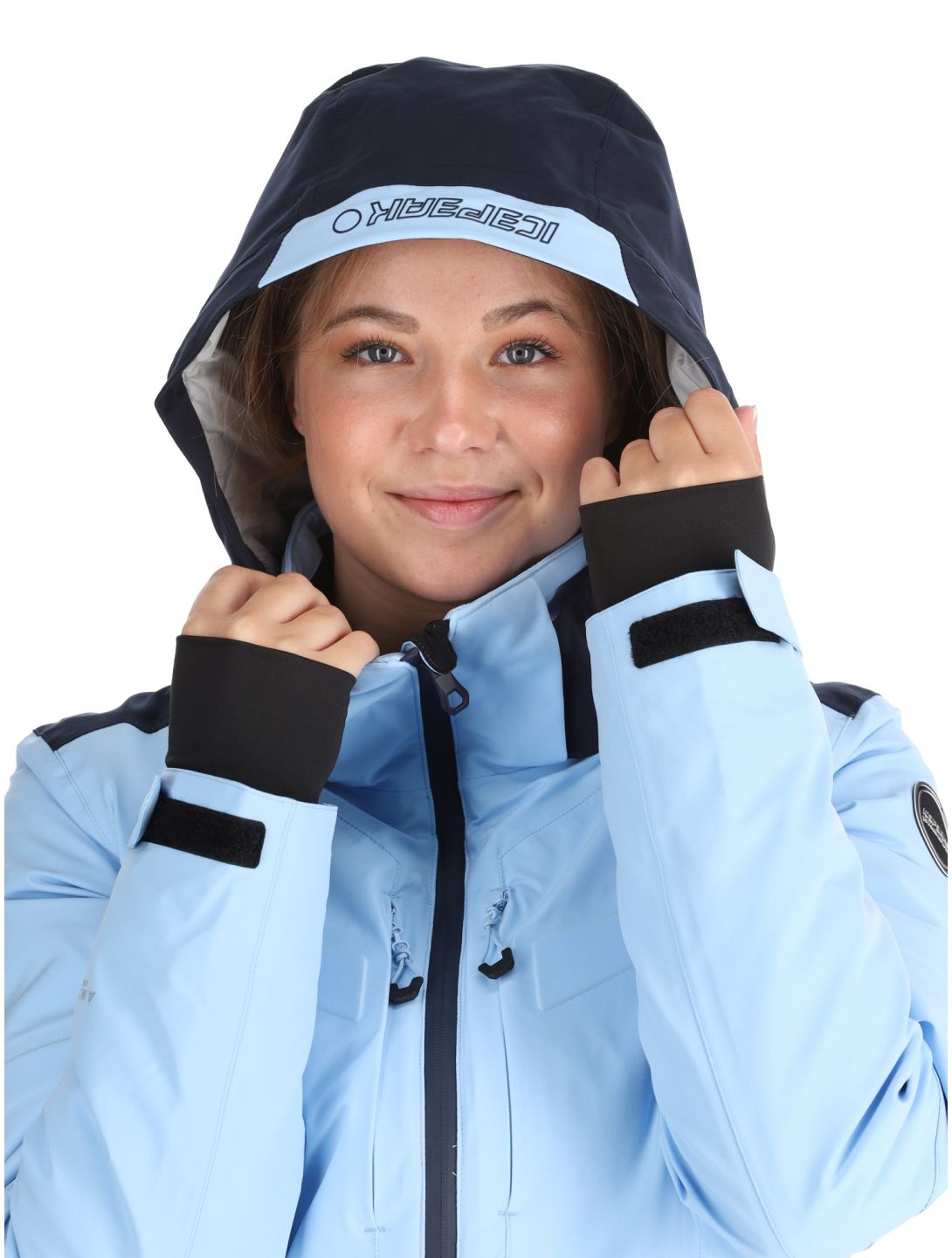 Icepeak, Fayette ski-jas dames Light Blue blauw 