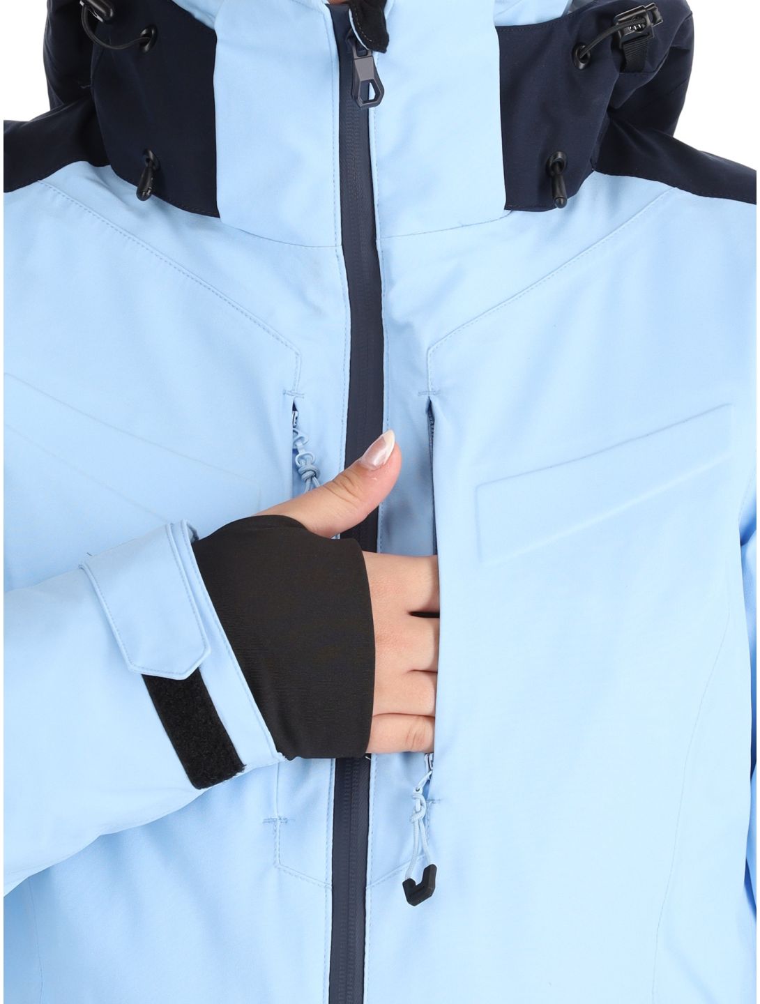 Icepeak, Fayette ski-jas dames Light Blue blauw 