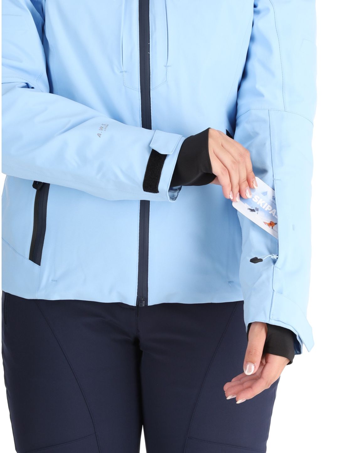 Icepeak, Fayette ski-jas dames Light Blue blauw 