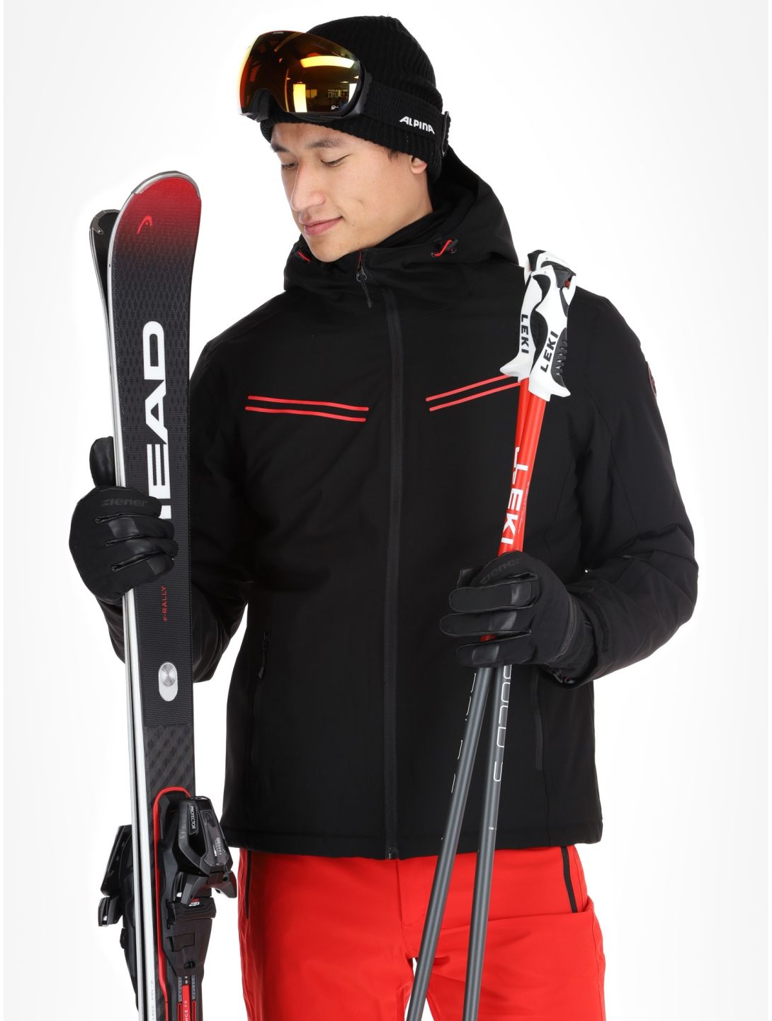 Icepeak, Festus ski-jas heren Black zwart 