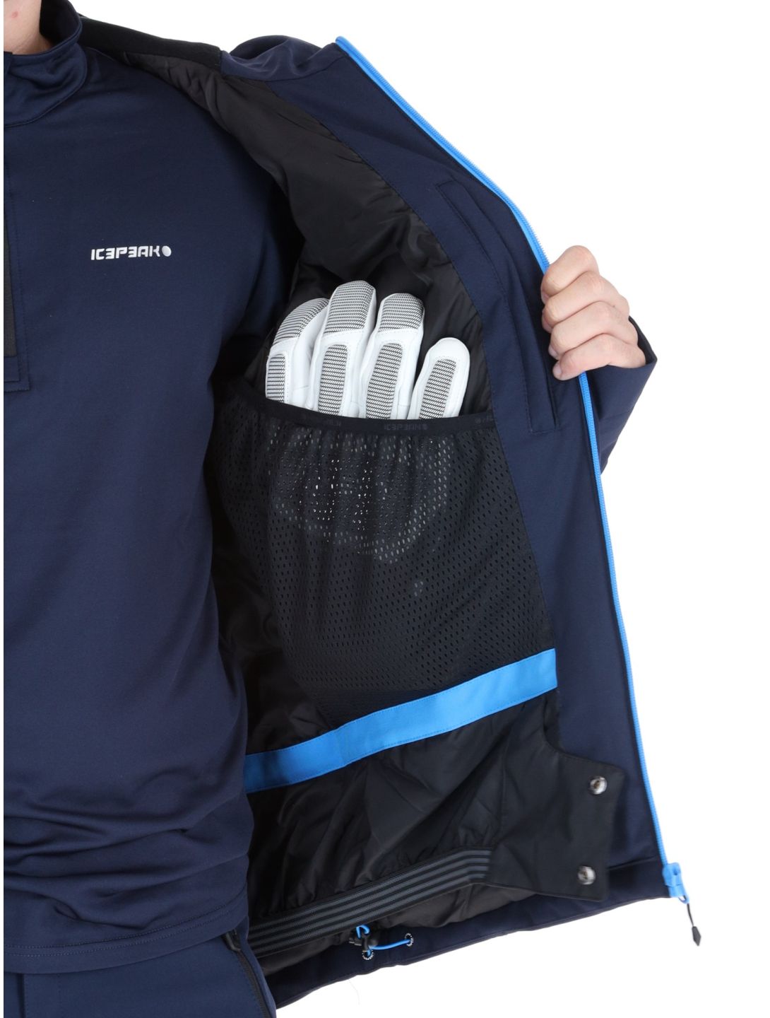 Icepeak, Festus ski-jas heren Dark Blue blauw 