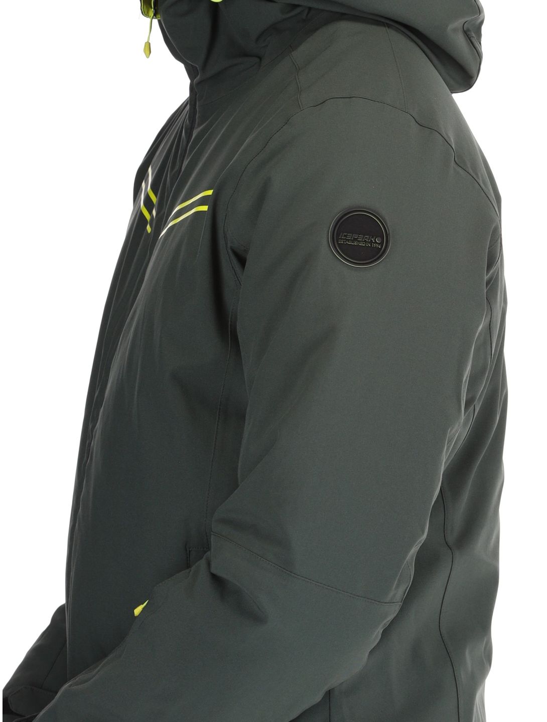 Icepeak, Festus ski-jas heren Dark Olive groen 