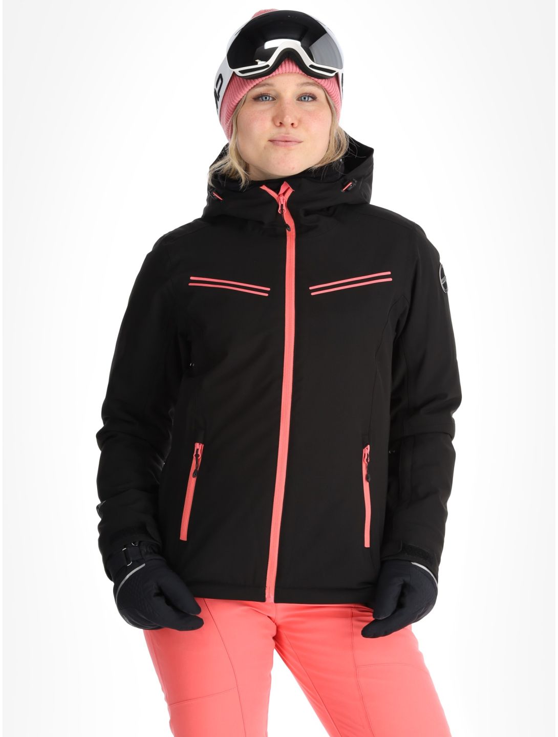 Icepeak, Fife ski-jas dames Black zwart 