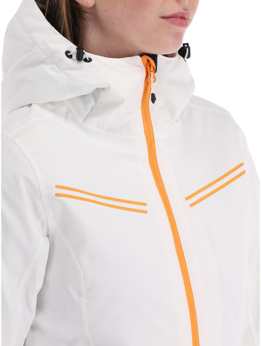 Icepeak, Fife ski-jas dames Optic White wit 