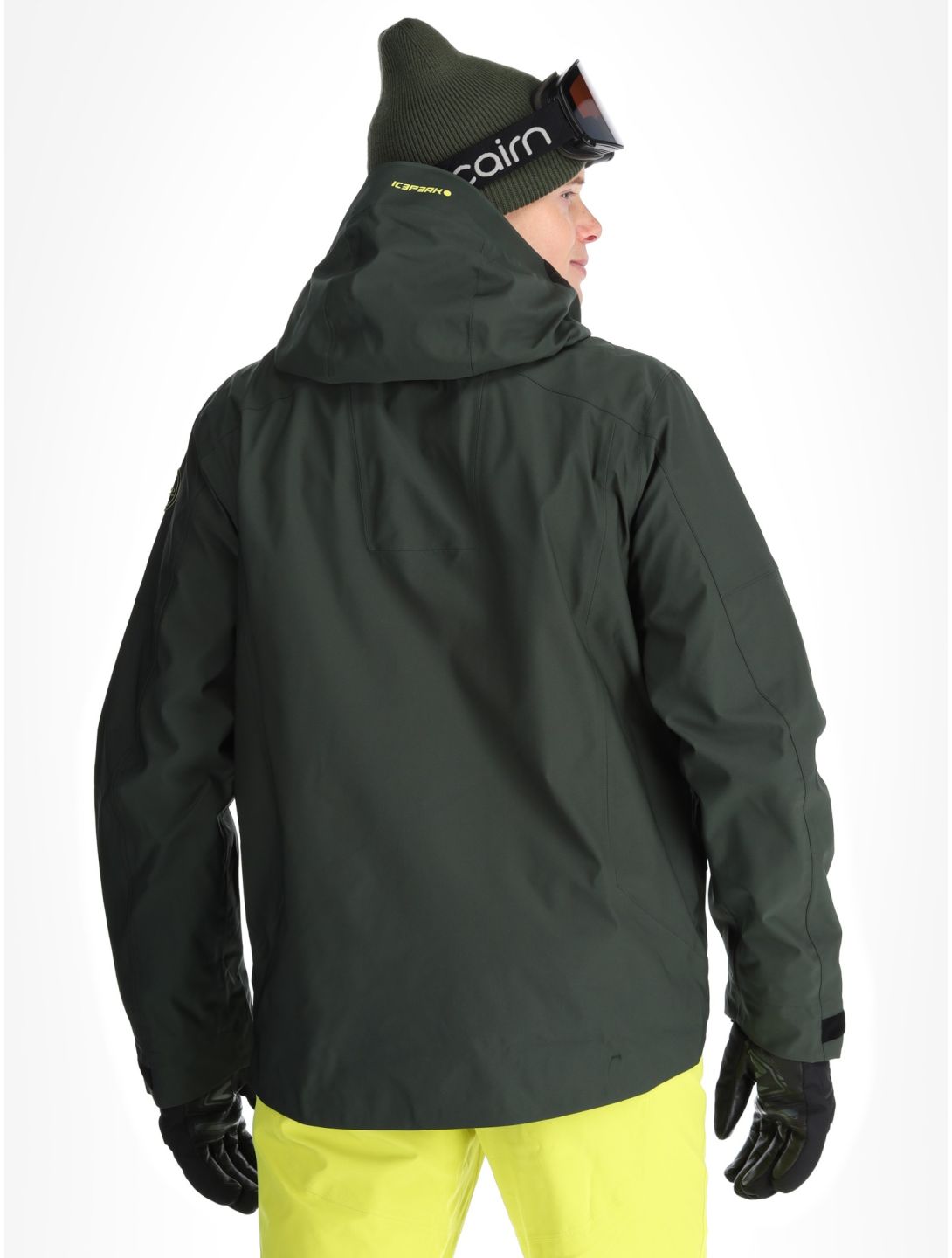 Icepeak, Fillmore hardshell ski-jas heren Dark Olive groen 