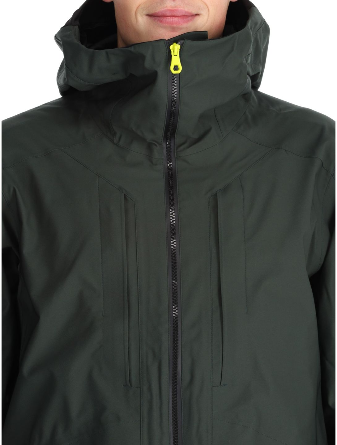 Icepeak, Fillmore hardshell ski-jas heren Dark Olive groen 